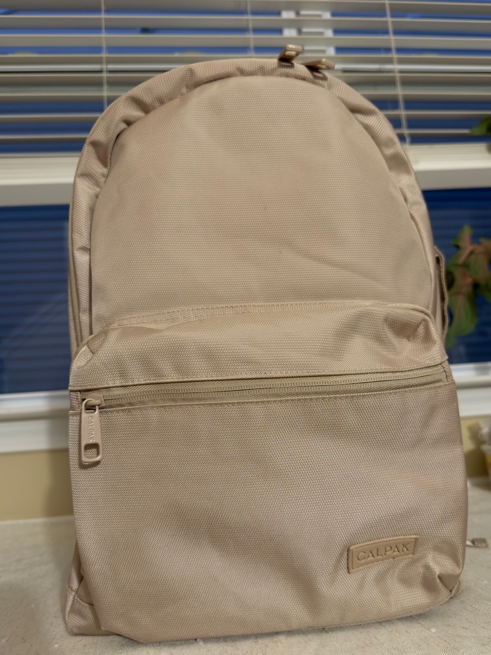 CALPAK Glenroe Nude Blush Laptop Travel Backpack